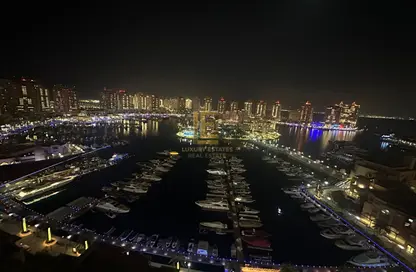 Apartment - 3 Bedrooms - 4 Bathrooms for rent in West Porto Drive - Porto Arabia - The Pearl Island - Doha