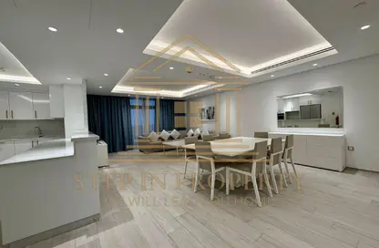 Apartment - 2 Bedrooms - 2 Bathrooms for rent in Lusail Marina Heights - Marina District - Lusail