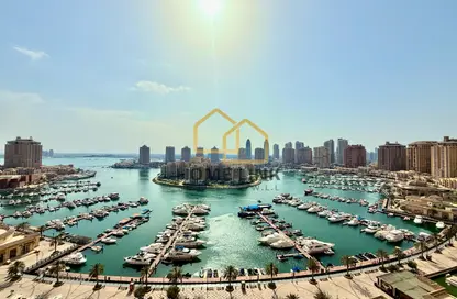 شقة - 2 غرف نوم - 3 حمامات للبيع في طريق بورتو الشرقي - بورتو أرابيا - جزيرة اللؤلؤة - الدوحة