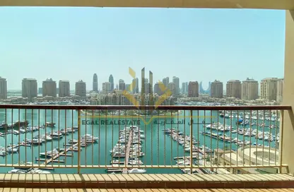 Apartment - 2 Bedrooms - 2 Bathrooms for sale in West Porto Drive - Porto Arabia - The Pearl Island - Doha