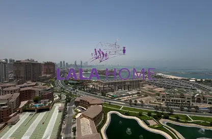 Apartment - 2 Bedrooms - 3 Bathrooms for rent in Viva West - Viva Bahriyah - The Pearl Island - Doha