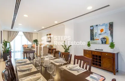 Apartment - 3 Bedrooms - 3 Bathrooms for rent in Al Jazeera Street - Fereej Bin Mahmoud North - Fereej Bin Mahmoud - Doha