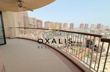 Apartment - 3 Bedrooms - 4 Bathrooms for rent in East Porto Drive - Porto Arabia - The Pearl Island - Doha