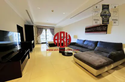 Apartment - Studio - 1 Bathroom for rent in Tower 10 - Porto Arabia - The Pearl Island - Doha