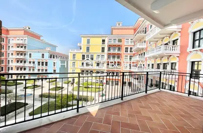 Balcony image for: Apartment - 1 Bedroom - 2 Bathrooms for sale in Carnaval - Qanat Quartier - The Pearl Island - Doha, Image 1