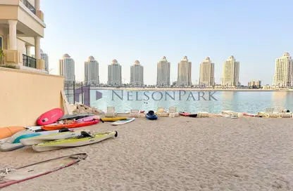 Apartment - 2 Bedrooms - 2 Bathrooms for sale in Viva West - Viva Bahriyah - The Pearl Island - Doha
