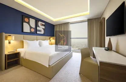 شقة - 2 غرف نوم - 3 حمامات للايجار في فوكو الدوحة ويست باي سويتس - الخليج الغربي - الدوحة