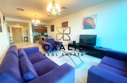 شقة - 2 غرف نوم - 4 حمامات للايجار في برج زجزاج  ا - أبراج زجزاج - الخليج الغربي - الدوحة