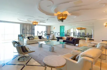 Penthouse - 7 Bedrooms for rent in Viva West - Viva Bahriyah - The Pearl Island - Doha