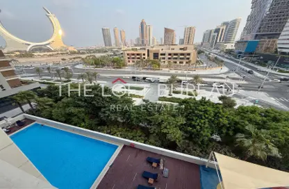 Apartment - 1 Bedroom - 2 Bathrooms for rent in Lusail Residence - Marina District - Lusail
