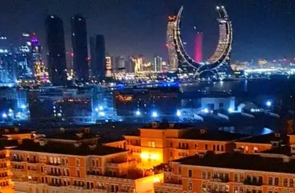Apartment - 1 Bedroom - 2 Bathrooms for sale in Tower 13 - Porto Arabia - The Pearl Island - Doha