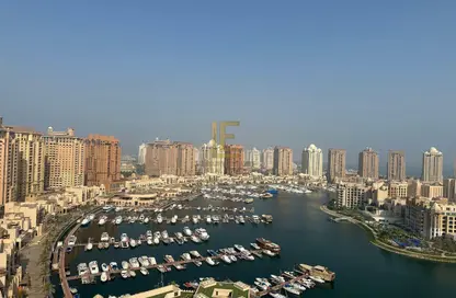 Apartment - 3 Bedrooms - 5 Bathrooms for rent in West Porto Drive - Porto Arabia - The Pearl Island - Doha