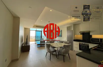 Apartment - 1 Bedroom - 1 Bathroom for rent in Abraj Bay - Abraj Quartiers - The Pearl Island - Doha