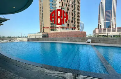 Pool image for: Apartment - 2 Bedrooms - 2 Bathrooms for rent in Burj Al Marina - Marina District - Lusail, Image 1