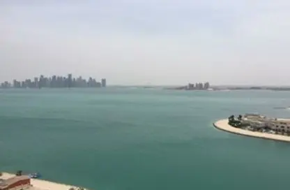 Water View image for: Apartment - 1 Bathroom for rent in Tower 29 - Viva Bahriyah - The Pearl Island - Doha, Image 1