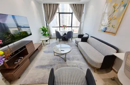 Apartment - 2 Bedrooms - 2 Bathrooms for rent in Jawharat Lusail - Marina District - Lusail