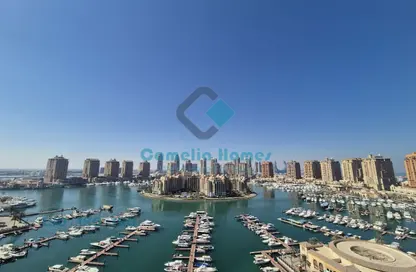 شقة - 2 غرف نوم - 3 حمامات للبيع في طريق بورتو الشرقي - بورتو أرابيا - جزيرة اللؤلؤة - الدوحة