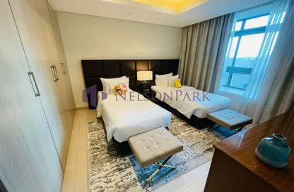 Apartment - 2 Bedrooms - 3 Bathrooms for rent in Abraj Bay - Abraj Quartiers - The Pearl Island - Doha