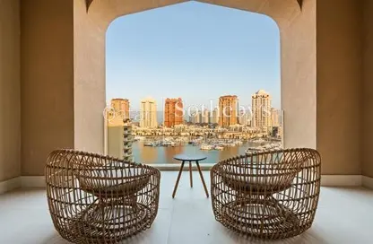 Penthouse - 3 Bedrooms - 4 Bathrooms for rent in Porto Arabia - The Pearl Island - Doha