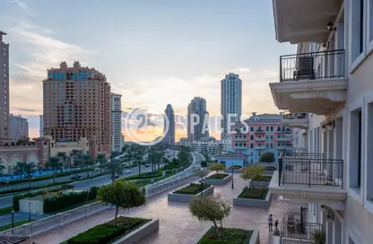Apartment - 3 Bedrooms - 4 Bathrooms for rent in Nobili - Qanat Quartier - The Pearl Island - Doha