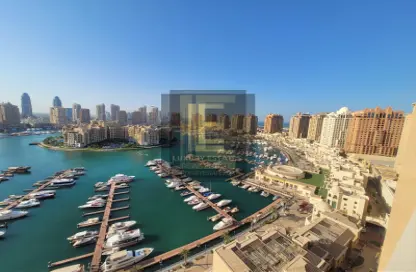 Apartment - 2 Bedrooms - 3 Bathrooms for rent in East Porto Drive - Porto Arabia - The Pearl Island - Doha