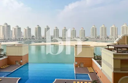 شقة - 1 حمام للايجار في فيفا غرب - فيفا بحرية - جزيرة اللؤلؤة - الدوحة