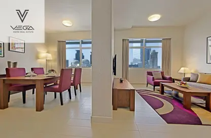 Hotel Apartments - 2 Bedrooms - 3 Bathrooms for rent in West Bay Tower - West Bay - West Bay - Doha