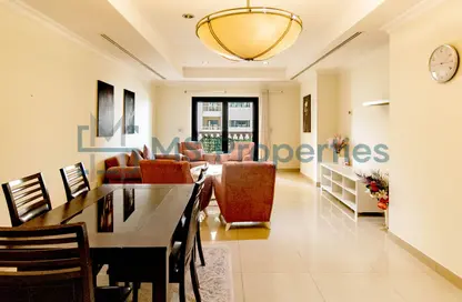 Apartment - 2 Bedrooms - 3 Bathrooms for rent in East Porto Drive - Porto Arabia - The Pearl Island - Doha