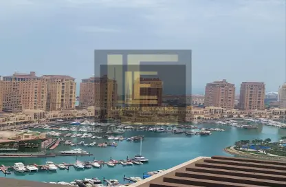 (بنتهاوس  (روف - 5 غرف نوم - 8 حمامات للبيع في طريق بورتو الشرقي - بورتو أرابيا - جزيرة اللؤلؤة - الدوحة