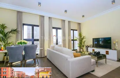 Apartment - 1 Bedroom - 2 Bathrooms for rent in Nobili - Qanat Quartier - The Pearl Island - Doha