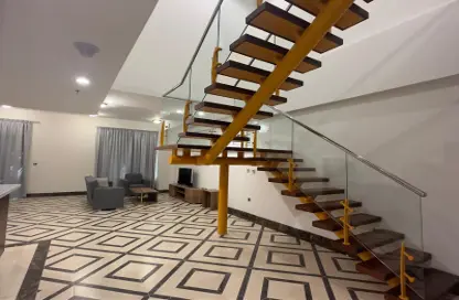 Stairs image for: Apartment - 2 Bedrooms - 2 Bathrooms for rent in Lusail City - Lusail, Image 1