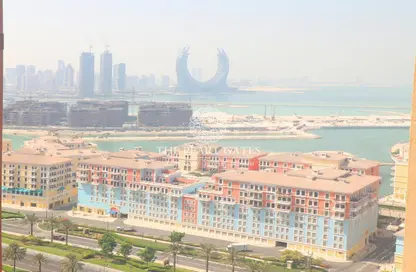 Apartment - 1 Bedroom - 2 Bathrooms for rent in East Porto Drive - Porto Arabia - The Pearl Island - Doha