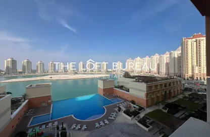 شقة - 1 حمام للايجار في ابراج المتحدة - فيفا بحرية - جزيرة اللؤلؤة - الدوحة
