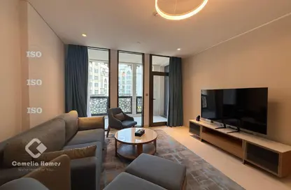 شقة - غرفة نوم - 2 حمامات للايجار في البلاج الأوسط - البلاج - جزيرة اللؤلؤة - الدوحة