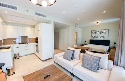 Apartment - Studio - 1 Bathroom for rent in Msheireb Galleria - Msheireb Downtown Doha - Doha