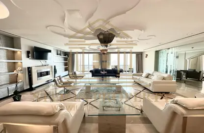 Penthouse - 7 Bedrooms - 7+ Bathrooms for rent in Viva East - Viva Bahriyah - The Pearl Island - Doha