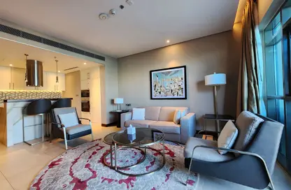 Townhouse - 2 Bedrooms - 3 Bathrooms for rent in Hilton Doha The Pearl Residences - Abraj Quartiers - The Pearl Island - Doha
