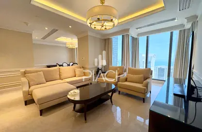 Apartment - 3 Bedrooms - 3 Bathrooms for rent in West Bay Tower - West Bay - West Bay - Doha