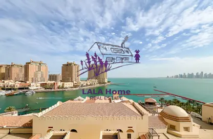 Apartment - 1 Bedroom - 2 Bathrooms for rent in Porto Arabia Townhouses - Porto Arabia - The Pearl Island - Doha