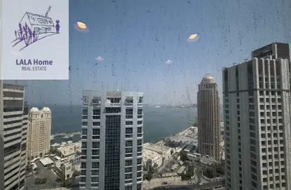 Apartment - 2 Bedrooms - 4 Bathrooms for rent in West Bay Tower - West Bay - West Bay - Doha