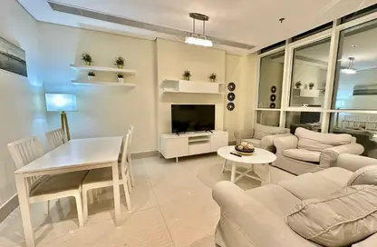 شقة - 2 غرف نوم - 2 حمامات للايجار في برج مارينا 21 - منطقة المارينا - الوسيل شقة - 2 غرف نوم - 2 حمامات للايجار في برج مارينا 21 - منطقة المارينا - الوسيل