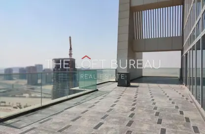 (بنتهاوس  (روف - 4 غرف نوم - 5 حمامات للايجار في فيلات القطاع الغربي - القسم السكني - الواجهة المائية - الوسيل