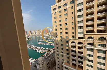 شقة - غرفة نوم - 2 حمامات للايجار في برج داماك ووترفرونت - القسم السكني - الواجهة المائية - الوسيل