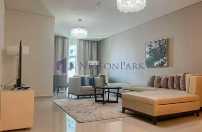 شقة - 2 غرف نوم - 3 حمامات للايجار في برج داماك مارينا - منطقة المارينا - الوسيل شقة - 2 غرف نوم - 3 حمامات للايجار في برج داماك مارينا - منطقة المارينا - الوسيل