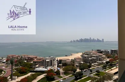 Apartment - 2 Bedrooms - 3 Bathrooms for rent in Viva Central - Viva Bahriyah - The Pearl Island - Doha