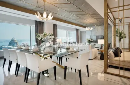 Apartment - 4 Bedrooms - 6 Bathrooms for rent in West Bay Tower - West Bay - West Bay - Doha