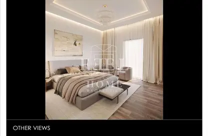 Room / Bedroom image for: Apartment - 1 Bedroom - 2 Bathrooms for sale in Marina District - Lusail, Image 1