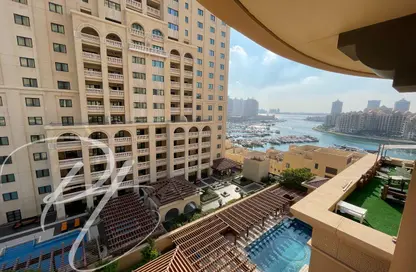 Apartment - Studio - 1 Bathroom for sale in Tower 19 - Porto Arabia - The Pearl Island - Doha
