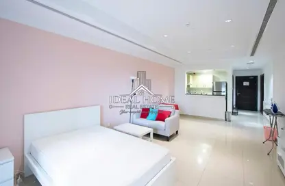 Apartment - Studio - 1 Bathroom for rent in West Porto Drive - Porto Arabia - The Pearl Island - Doha Apartment - Studio - 1 Bathroom for rent in West Porto Drive - Porto Arabia - The Pearl Island - Doha