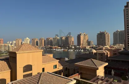 Apartment - 1 Bedroom - 2 Bathrooms for rent in East Porto Drive - Porto Arabia - The Pearl Island - Doha